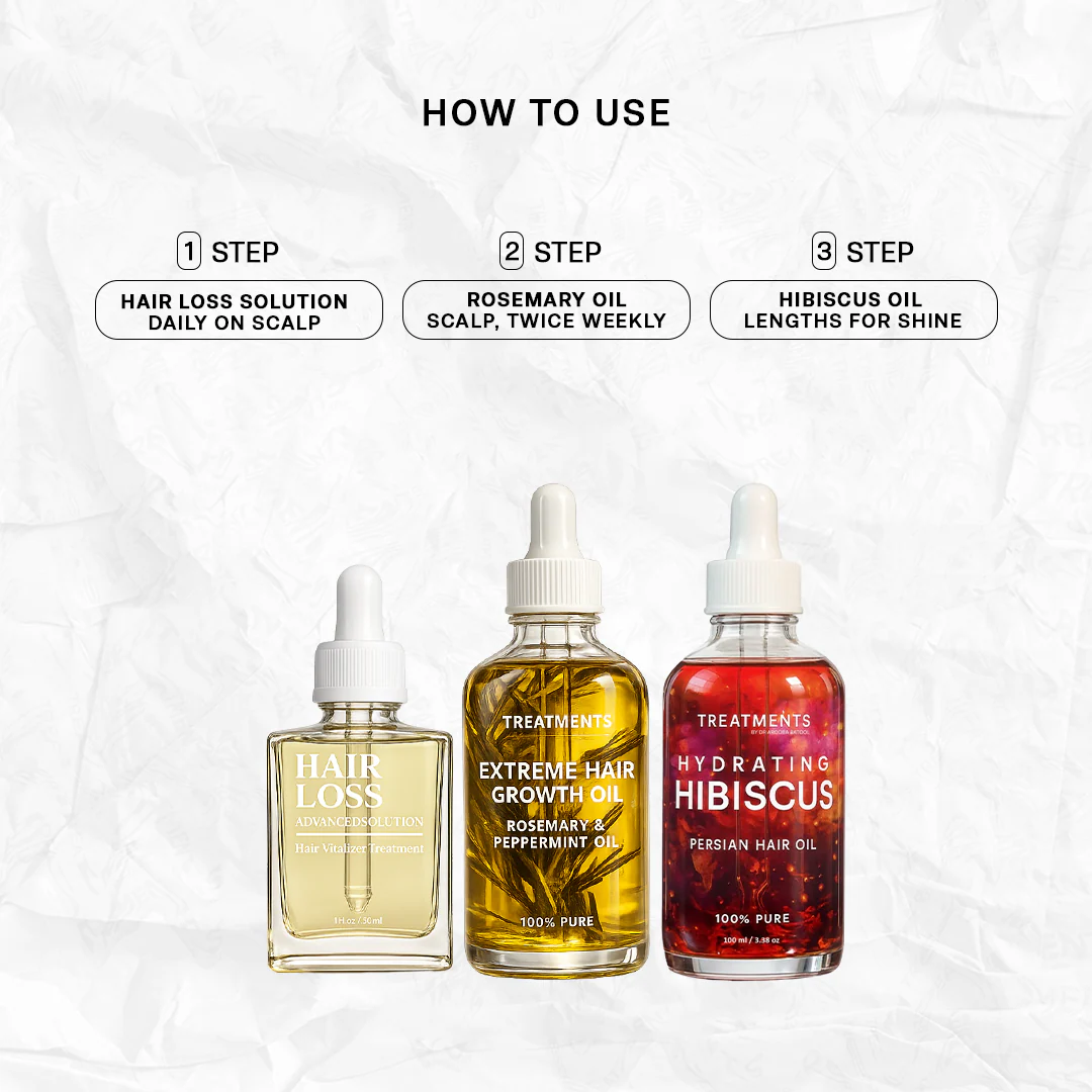 30 Days Hair Growth Trio -  Deal of The Year - Avail Flat 25% Off - Image 3