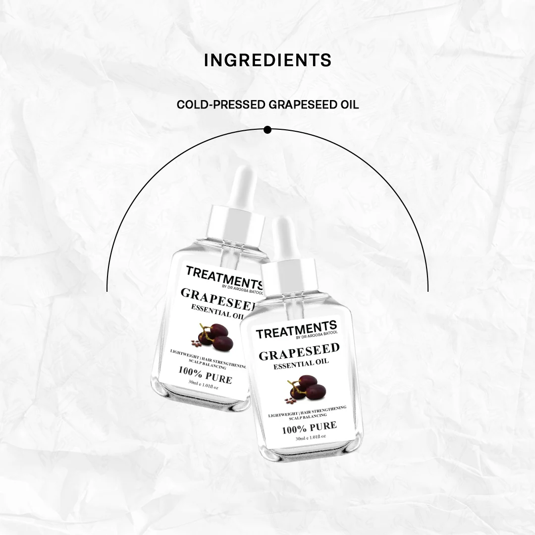 Grapeseed Essential Oil - Hair Strengthening  Scalp Balancing - Image 3
