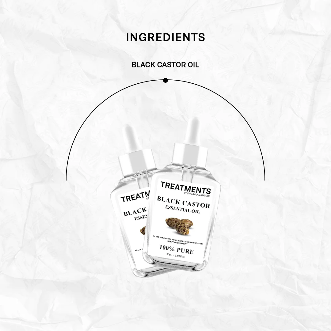 Black Caster Essential Oil - Scalp Strengthening Hair Growth Booster - Image 3