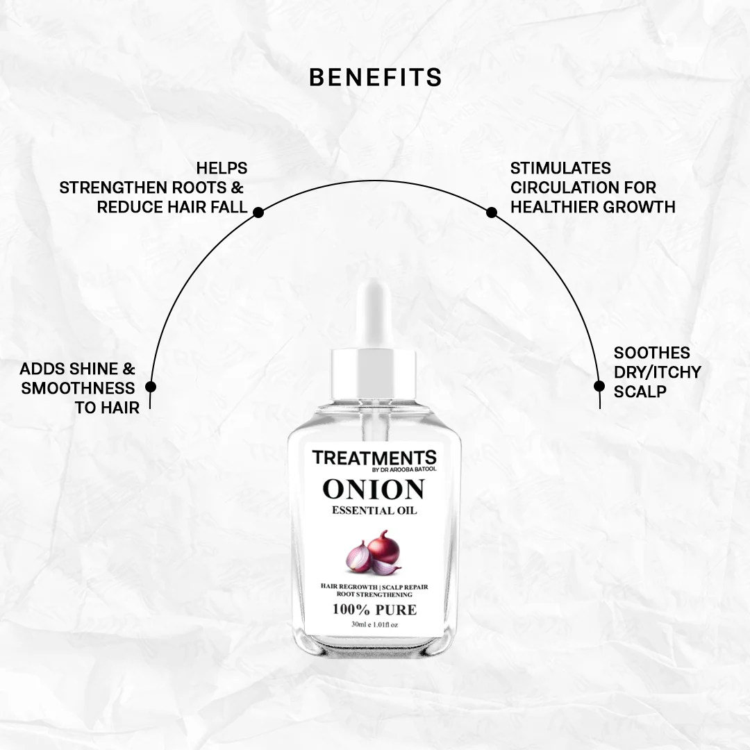 Onion Essential Oil - Scalp Repair Root Strengthening - Image 3